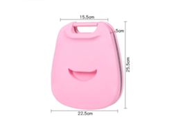 Almohada Plegable Para Siesta De Espuma De Memoria Ergonómica Portátil Para Oficina Color Rosa
