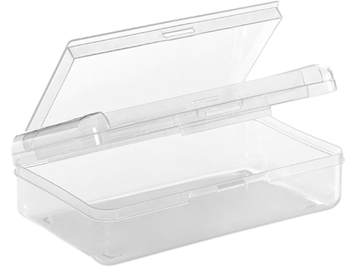 Estojo De Lápis De Camada Dupla – Estojo Rígido Transparente