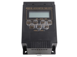 Timer digital programável semanal com controle microcomputadorizado, 110V | S/MARCA
