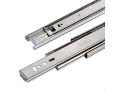 Corrediças Para Gavetas De Armário, 1par, Em Aço Inoxidável, Com Extensão Total, Instalação Lateral, Silenciosas 300mm