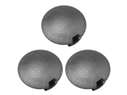 3x Tampas de Acabamento para Gancho de Reboque para Smart Fortwo 2007 2015 (ref: 4518850122 C22a) (dianteiro/traseiro)