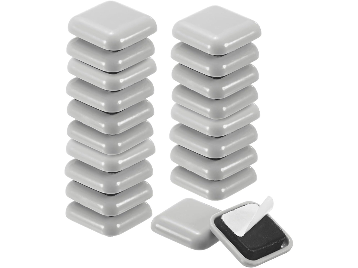 Jkapcyjfhf Sliders para movimentos de 1 a 2 postes, 16 sliders redondos, azul