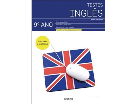 Livro - Testes Inglês 9º Ano de Sónia Peixoto (Português)