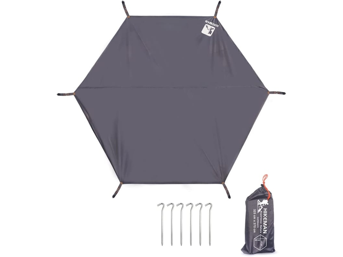 Sobrepor Teto Camping Impermeável - Tapete Hexagonal Para Tenda, Praia E Piquenique, Versátil E Portátil