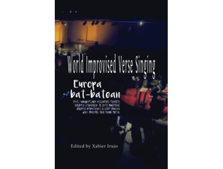 Livro World Improvised Verse Singing de Irujo Xabier (Inglês)