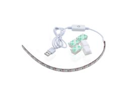 2026 tira Led de 30 Cm 5v 6500k, Luz Led Con Enchufe Us 110‑240v, Tira de Iluminação Led