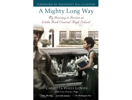 Livro a mighty long way de carlotta walls lanier,lisa frazier page (inglês)