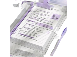 Blocos De Notas Soltos, Capa De Couro Macio, Tamanho A5, Roxo