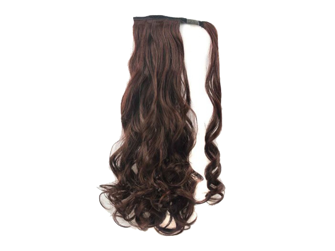 Extensão De Cabelo Ondulado Ajustável Em Cauda De Cavalo