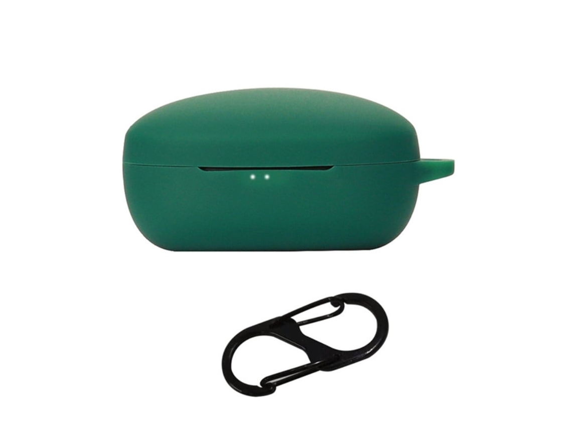 Capa De Silicone Com Fivela Para Soundcore Life Note E Verde Escuro Brilvibera