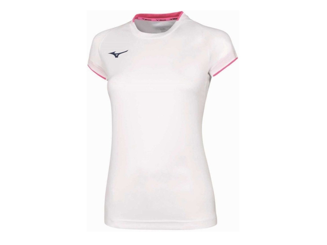 Mizuno Sleeve Women’s T-shirt Blanco