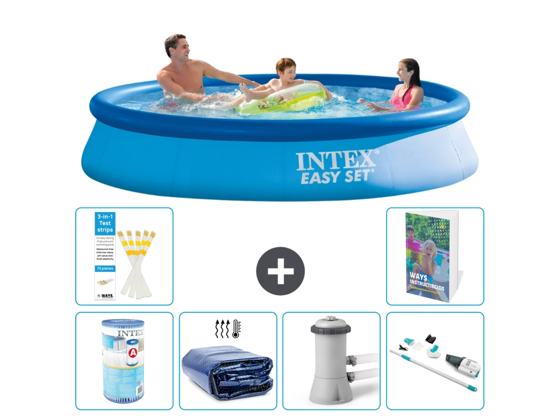 Piscina Easy Set Redonda 366x76 Cm 5 peças S27 INTEX
