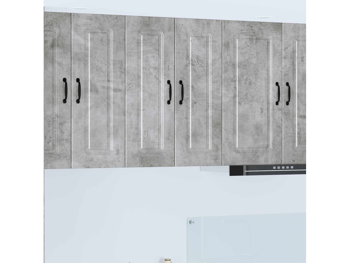 Vidaxl Painel De Lava-louça Kalmar Cinzento 60 X 31 X 80 Cm