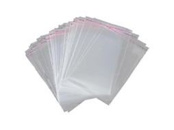 100 Unidades De Sacos De Embalagem A3, 45x32cm, Transparentes, Com Fecho Adesivo. Aquaforge