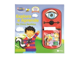 Livro Explora e Aprende Os Cinco Sentidos
