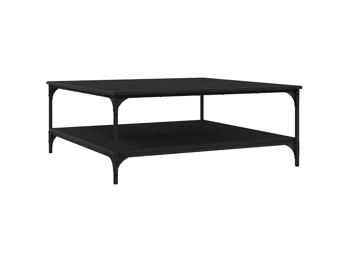 Mesa de centro Carvalho Preto 100 x 100 x 40 cm - Exclusiva da Maison