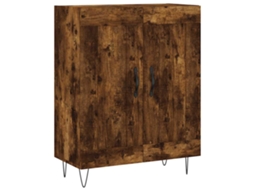 Aparador 69,5x34x90 cm Derivados de Madeira Cor Carvalho Fumado MAISON EXCLUSIVE
