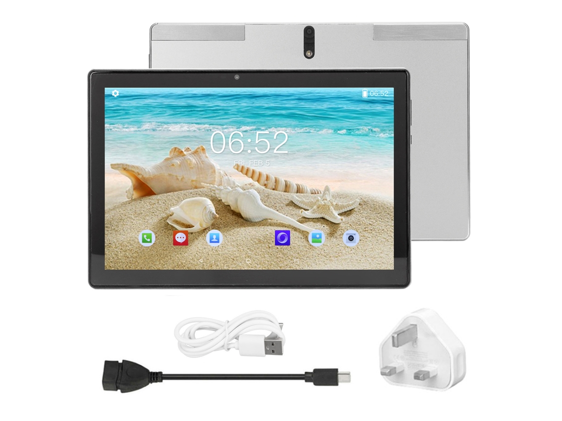 Tablet Android 8.1 de 10,1 polegadas, 6 GB/128 GB, 4G, Wi-Fi 5G, 8 MP/20 MP, 5000 mAh, dourado