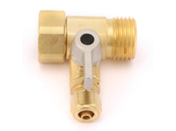 Conector Rápido De Válvula De Bola De Latão