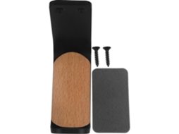 Suporte Para Fones De Ouvido, Elegante Prateleira Em Liga De Alumínio Preta, Protege E Organiza Seus Fones De