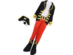 Fantasia de Pirata Cosplay Infantil Colorido CHABERLU