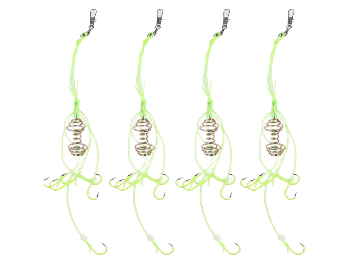 Isqueiro de Pesca de Carpa Luminoso com 4 Peças