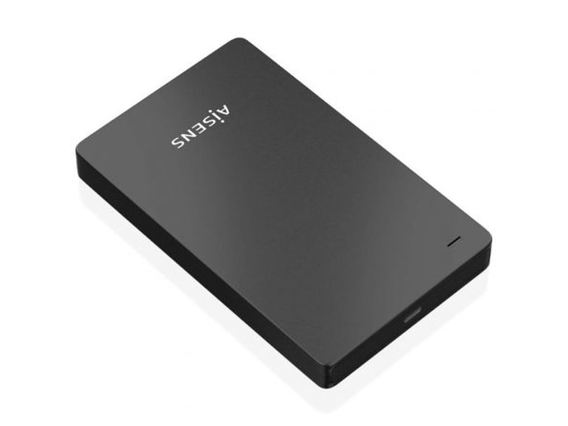 Disco Duro Externo AISENS ASE-2542B (USB-A - USB-C - 2,5")