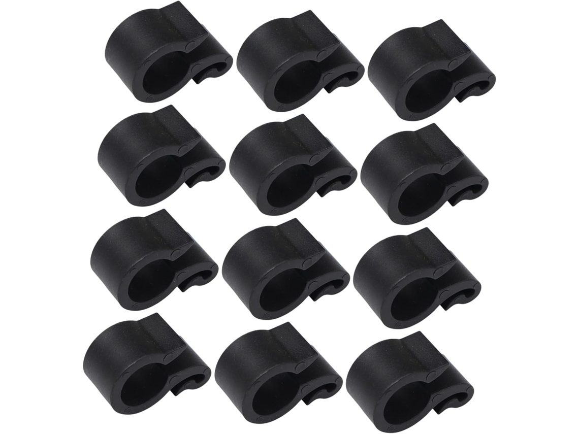 Conjunto De 50 Presilhas Pe Para Mangueira Irrigação Por Gotejamento,