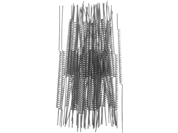 Inoomp 50 Peças de Molas de Aço Inoxidável para Bonecas e Plantas Bonsai. Material Robusto e de Alta Elasticidade para CHABERLU