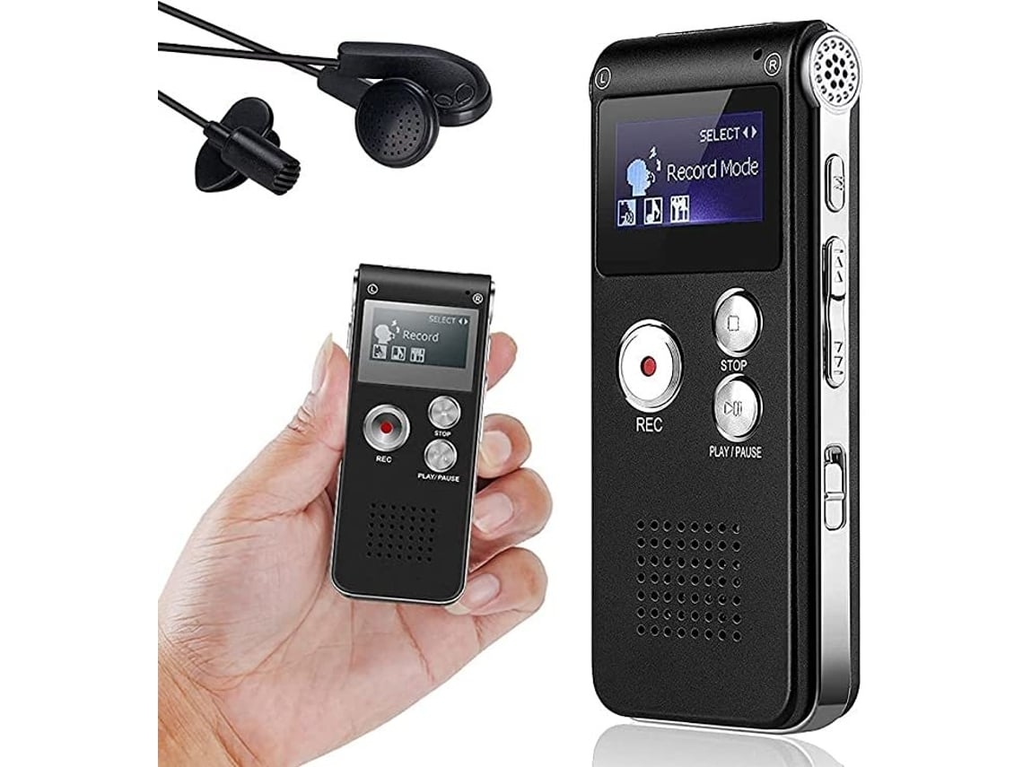 Gravador de Voz NISSGU Lyb-1009-Hmy4 8 Gb Mp3
