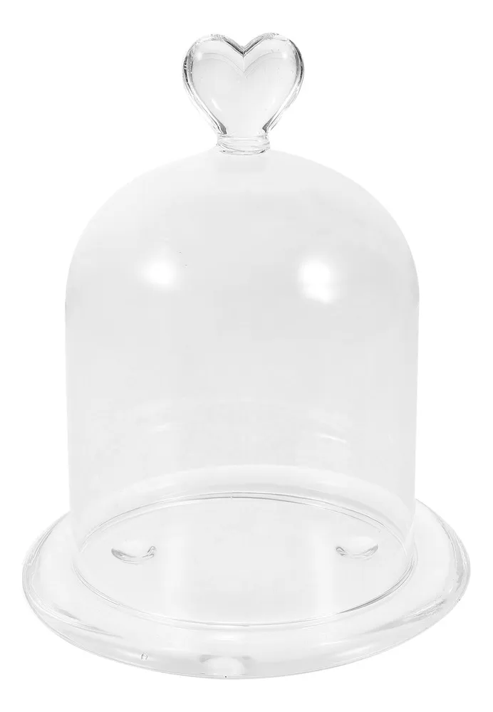 Novo Vaso Com Tampa De Vidro Como Floresvayotoy