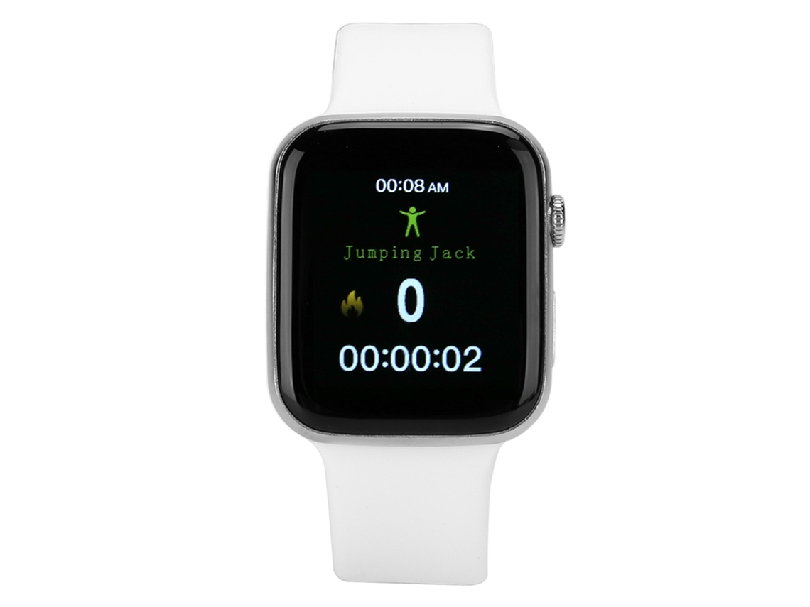 Pulseira Inteligente Esportiva Com Chamada De Voz Bluetooth X6, Tela Colorida, Frequência Cardíaca, Relógio Inteligente, Branco