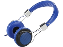 Auscultadores com Fio VIVANCO COL 400 (On Ear - Azul)
