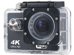 Action Cam KLACK 4K Preto (4K Ultra HD - Wi-Fi)