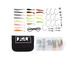 Lurelia Iscas De Pesca Silicone / Aço Inoxidável