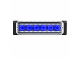 Luz Estroboscópica Led Azul Ultrafina Para Motocicleta E Pickup, Luz Traseira Ou Lateral 12-24 V