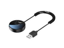 Adaptador de Áudio Bluetooth Usb Aux ELORY com Display Lcd