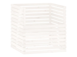 Composter, Composters Vidaxl Branco Madeira De Pinho (100 X 100 X 102 Cm)