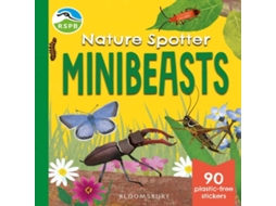 Livro RSPB Nature Spotter Minibeasts de Catherine Brereton (Inglês)
