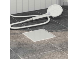 Vidaxl Dreno De Chuveiro 2 Em 1 Prateado 15 X 15 Cm Aço Inoxidável 304