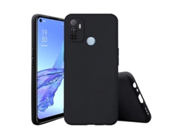 Capa Fléxivel para Oppo Oppo A53S OEM Silicone Preto