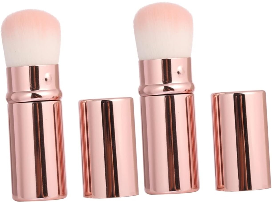 Conjunto De 2 Pincéis Para Blush, Pincel De Maquiagem, Pincel Cosmético Para Blush Em Pó Gokoco