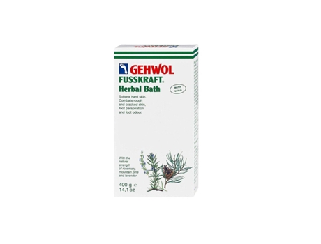 Banho Efervescente Para Pés Gehwol Herbal Bath 400 G
