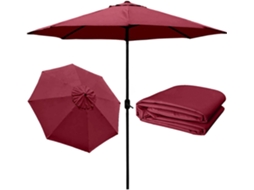 Guarda-chuva De Impermeável Em Poliéster Para Pátio, Jardim