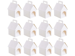12 Peças De Papel Dobrável Para Doces Faça Você Mesmo