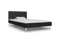 Bed Frame, Bed Frames Vidaxl Preto Tecido (90 X 200 Cm)