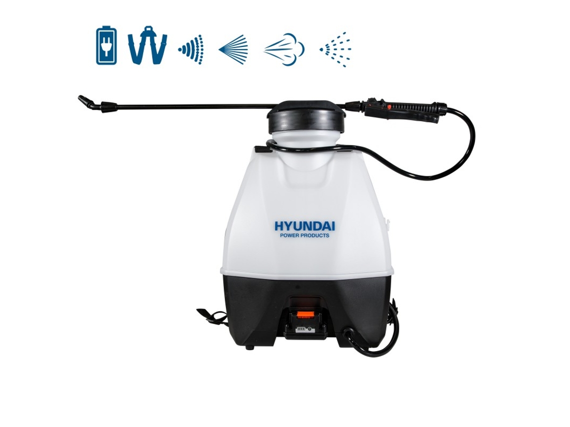 Pulverizador De Mochila A Bateria 18v Hyundai Hypb15-20v