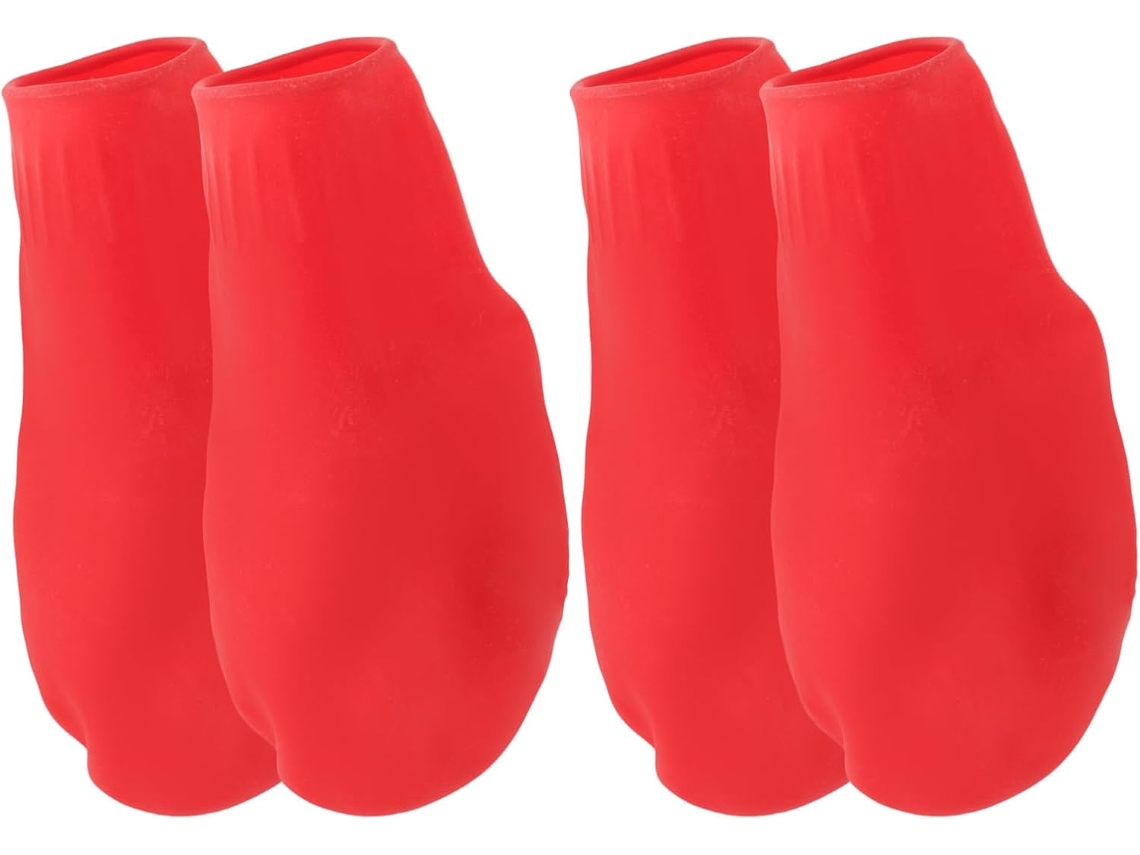 Botas De Chuva Impermeáveis E Antiderrapantes Cães, Pacote Com 4 Unidades