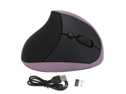 Rato Ergonomico Vertical Sem Fio Recarregável