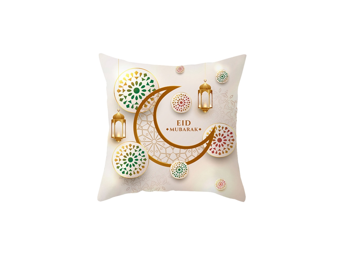 Funda de almofada Golden Moon Peach Skin, 14 polegadas, estilo wind print, para quarto LAXISCREED